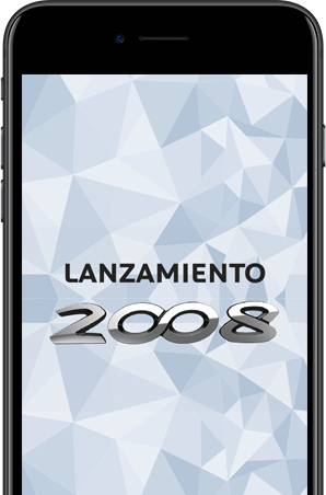 App Guivent, Lanzamiento Peugeot 2008